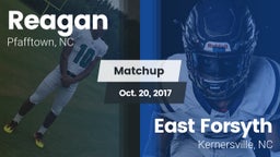 Matchup: Reagan  vs. East Forsyth  2017