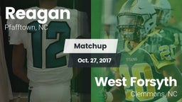 Matchup: Reagan  vs. West Forsyth  2017