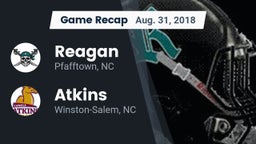 Recap: Reagan  vs. Atkins  2018