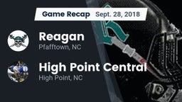 Recap: Reagan  vs. High Point Central  2018