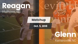 Matchup: Reagan  vs. Glenn  2018