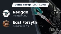 Recap: Reagan  vs. East Forsyth  2018