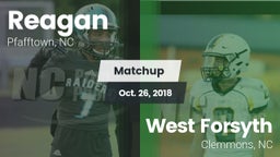 Matchup: Reagan  vs. West Forsyth  2018