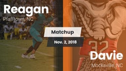 Matchup: Reagan  vs. Davie  2018