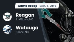 Recap: Reagan  vs. Watauga  2019