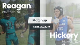 Matchup: Reagan  vs. Hickory  2019