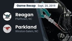 Recap: Reagan  vs. Parkland  2019