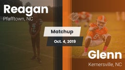 Matchup: Reagan  vs. Glenn  2019