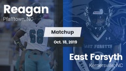 Matchup: Reagan  vs. East Forsyth  2019