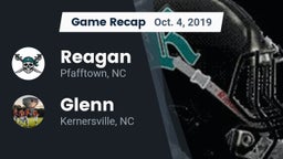 Recap: Reagan  vs. Glenn  2019