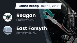 Recap: Reagan  vs. East Forsyth  2019