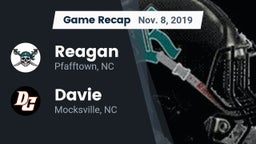 Recap: Reagan  vs. Davie  2019
