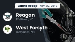 Recap: Reagan  vs. West Forsyth  2019