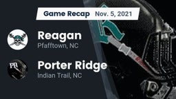 Recap: Reagan  vs. Porter Ridge  2021