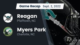 Recap: Reagan  vs. Myers Park  2022