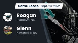Recap: Reagan  vs. Glenn  2022