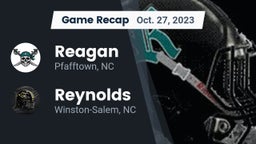 Recap: Reagan  vs. Reynolds  2023