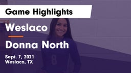 Weslaco  vs Donna North  Game Highlights - Sept. 7, 2021