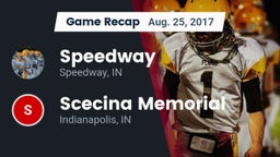 Recap: Speedway  vs. Scecina Memorial  2017