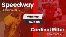 Matchup: Speedway  vs. Cardinal Ritter  2017