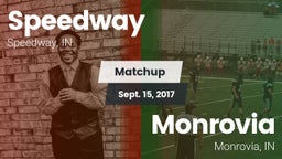 Matchup: Speedway  vs. Monrovia  2017