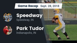 Recap: Speedway  vs. Park Tudor  2018