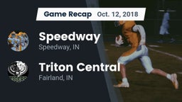 Recap: Speedway  vs. Triton Central  2018