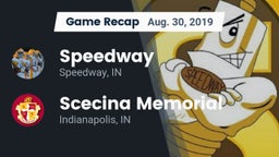 Recap: Speedway  vs. Scecina Memorial  2019