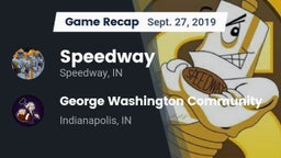 Recap: Speedway  vs. George Washington Community  2019