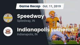 Recap: Speedway  vs. Indianapolis Lutheran  2019