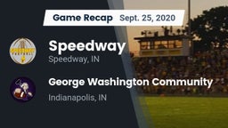 Recap: Speedway  vs. George Washington Community  2020