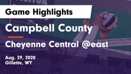 Campbell County  vs Cheyenne Central @east Game Highlights - Aug. 29, 2020