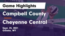 Campbell County  vs Cheyenne Central  Game Highlights - Sept. 25, 2021