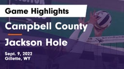 Campbell County  vs Jackson Hole  Game Highlights - Sept. 9, 2022
