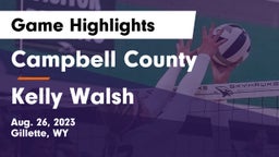 Campbell County  vs Kelly Walsh  Game Highlights - Aug. 26, 2023