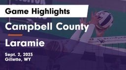 Campbell County  vs Laramie  Game Highlights - Sept. 2, 2023