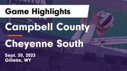 Campbell County  vs Cheyenne South  Game Highlights - Sept. 30, 2023