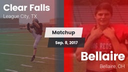Matchup: Clear Falls vs. Bellaire  2017