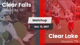Matchup: Clear Falls vs. Clear Lake  2017
