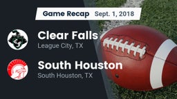 Recap: Clear Falls  vs. South Houston  2018