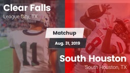 Matchup: Clear Falls vs. South Houston  2019