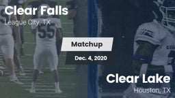 Matchup: Clear Falls vs. Clear Lake  2020