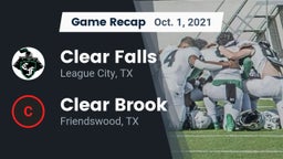 Recap: Clear Falls  vs. Clear Brook  2021
