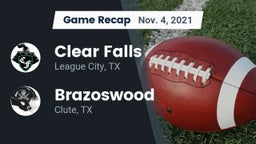 Recap: Clear Falls  vs. Brazoswood  2021