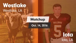 Matchup: Westlake  vs. Iota  2016