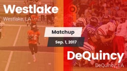 Matchup: Westlake  vs. DeQuincy  2017