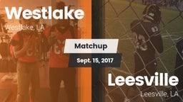 Matchup: Westlake  vs. Leesville  2017