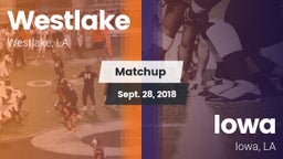 Matchup: Westlake  vs. Iowa  2018