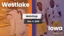 Matchup: Westlake  vs. Iowa  2020