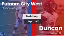 Matchup: Putnam City West vs. Duncan  2017
